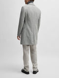 Hugo Boss Cappotto Uomo 50528131 Medium Grey - Grigio