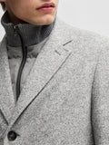 Hugo Boss Cappotto Uomo 50528131 Medium Grey - Grigio