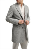 Hugo Boss Cappotto Uomo 50528131 Medium Grey - Grigio