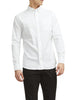 jack e jones camicia uomo 12192150 white slim fit bianco 8716040