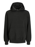 Jack e Jones Felpa Cappuccio Eurban Edge Uomo 12259944 Black - Nero