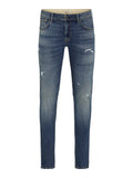 Jack e Jones Jeans Slim Liam Uomo 12261726 - Denim