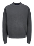 Jack e Jones Pullover Uomo 12261852 Iron Gate - Grigio