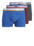 Jack e Jones Boxer Uomo 12263887 Forest River True Blue - Viney - Multicolore