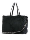 Juicy Couture Borsa Shopper Weekender Velour Donna BEJY22542 Black - Nero