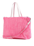 Juicy Couture Borsa Shopper Weekender Velour Donna BEJY22542 Pink - Rosa