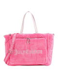 Juicy Couture Borsa Shopper Weekender Velour Donna BEJY22542 Pink - Rosa