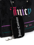 Juicy Couture Borsa Shopper Iris Velvet Donna BIJIR5522 Multicolor/black - Nero