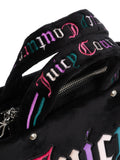 Juicy Couture Borsa Shopper Iris Velvet Donna BIJIR5522 Multicolor/black - Nero