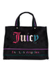 juicy couture borsa shopper iris velvet donna bijir5522 multicolor black nero 638449