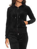 Juicy Couture Felpa Zip Robertson Donna VEJB70001 Black - Nero