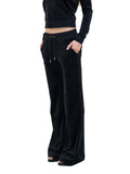 Juicy Couture Pantalone Tuta Del Ray Pocket Donna VEJB70002 Black - Nero