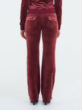 Juicy Couture Pantalone Tuta Del Ray Donna VEJB70002 Tawny Port - Bordeaux