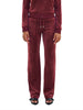 juicy couture pantalone tuta del ray donna vejb70002 tawny port bordeaux 2812131