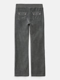 Juicy Couture Pantalone Tuta Del Ray Pocket Donna VEJB70002 Charcoal Marl - Grigio