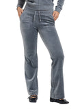 Juicy Couture Pantalone Tuta Del Ray Pocket Donna VEJB70002 Charcoal Marl - Grigio