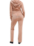 Juicy Couture Pantalone Tuta Tina Donna VEJH70047 Cafè Au Lait - Beige