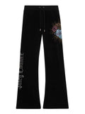 Juicy Couture Pantalone Tuta Sacred Heart Donna VIJB80414 Black - Nero