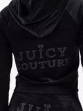 Juicy Couture Felpa Zip Regal Madison Donna VIJB80422 Black - Nero