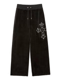 Juicy Couture Pantalone Tuta Cross Jerry Donna VIJB80426 Black - Nero