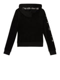 Juicy Couture Felpa Zip Sacred Heart Donna VIJB80470 Black - Nero