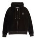 juicy couture felpa zip romeo hooded unisex vijdk0518 black nero 1215481