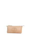 La Carrie Borsa a Tracolla Woven Logo Donna 142P-AA-104-LEA - Beige