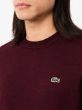 Lacoste Pullover Uomo AH3225 - Bordeaux