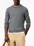 Lacoste Pullover Uomo AH3225 - Grigio