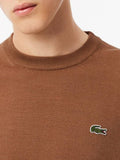 Lacoste Pullover Uomo AH3225 - Marrone