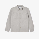 Lacoste Camicia Casual Overshirt Uomo CH3466 - Grigio