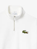 Lacoste Felpa Zip Felpa Mezza Zip Uomo SH2748 - Bianco