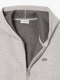 Lacoste Felpa Zip Uomo SH4106 - Grigio