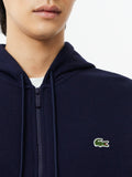 Lacoste Felpa Zip Uomo SH9626 - Blu