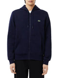 Lacoste Felpa Zip Uomo SH9626 - Blu