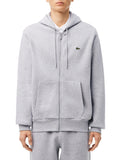 Lacoste Felpa Zip Uomo SH9626 - Grigio