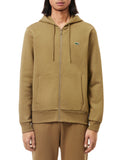 Lacoste Felpa Zip Uomo SH9626 - Marrone