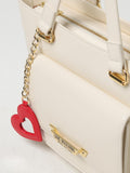 Love Moschino Borsa Shopper Borsa a Spalla Donna JC4141PP1LLM1 - Avorio