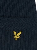 Lyle & Scott Berretto Racked Rib Uomo HE305CL Dark Navy - Blu