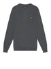 lyle scott pullover cotton merino crew uomo kn2110v gunmetal grigio 1626374