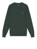 lyle scott pullover cotton merino crew uomo kn2110v argyle teal verde 5433357