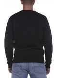 Lyle & Scott Felpa Brushed Back Crew Neck Uomo ML1131V Dark Navy - Blu