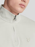 Lyle & Scott Felpa Zip Felpa Tonal Eagle Quarter Zip Uomo ML2022TON Cove - Avorio