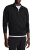 lyle scott felpa zip felpa tonal eagle quarter zip uomo ml2022ton jet black nero 7842975