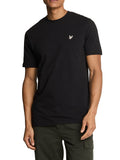 Lyle & Scott T-shirt Cotton Crewneck Uomo TS2141V Lacquer - Nero