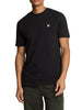 lyle scott t shirt cotton crewneck uomo ts2141v lacquer nero 4181378