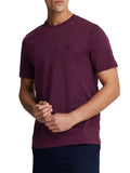 Lyle & Scott T-shirt Tonal Eagle Uomo TS400TON Burgundy - Bordeaux