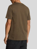 Lyle & Scott T-shirt Plain Uomo TS400VOG Olive - Verde