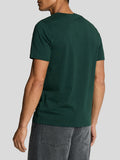 Lyle & Scott T-shirt Plain Uomo TS400VOG Dark Green - Verde