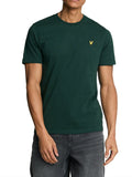 Lyle & Scott T-shirt Plain Uomo TS400VOG Dark Green - Verde